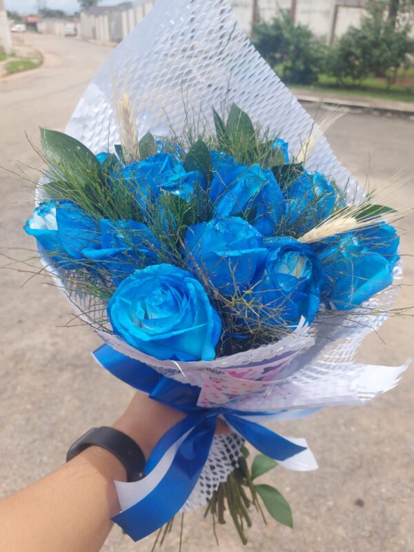Buquê Especial 12 Azul