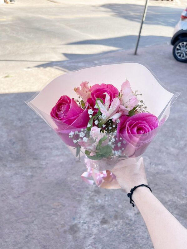 Ramalhete Triplo Pink - Imagem 3