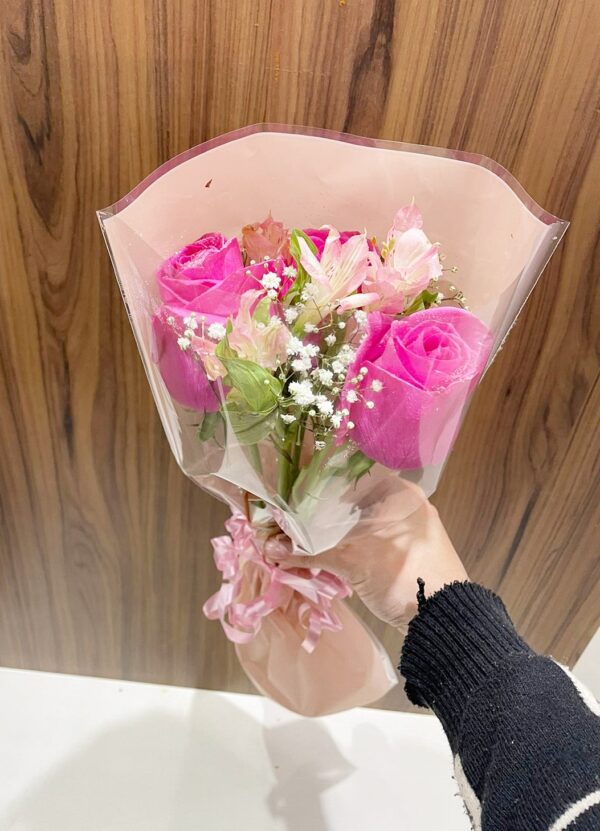 Ramalhete Triplo Pink - Imagem 2
