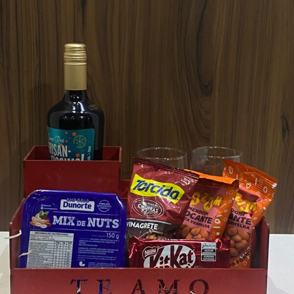 Kit " Vinho & Snacks "
