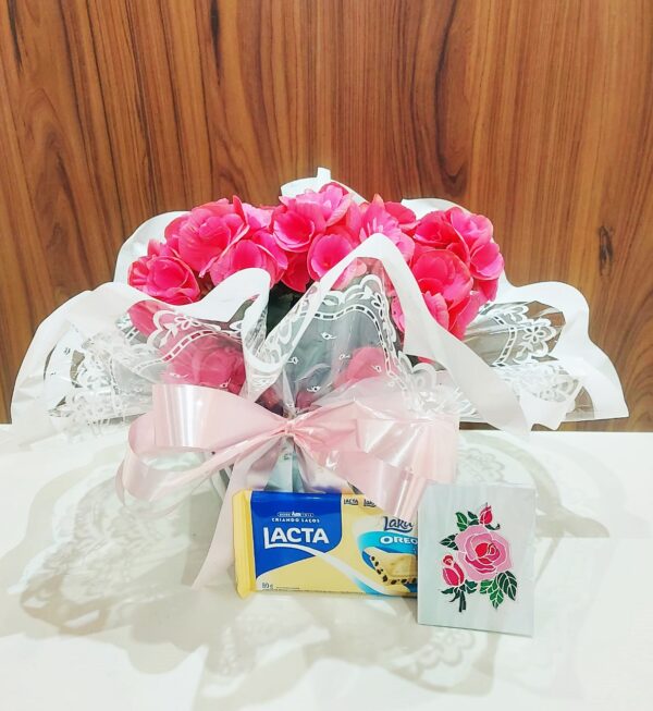 Kit Begônia + Tablete Lacta - Imagem 2